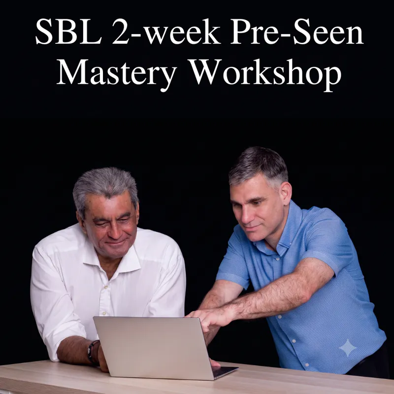 SBL 2-week Pre-Seen Mastery Workshop
